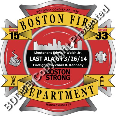 BOSTON FIRE CROSS