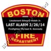 BOSTON FIRE BADGE